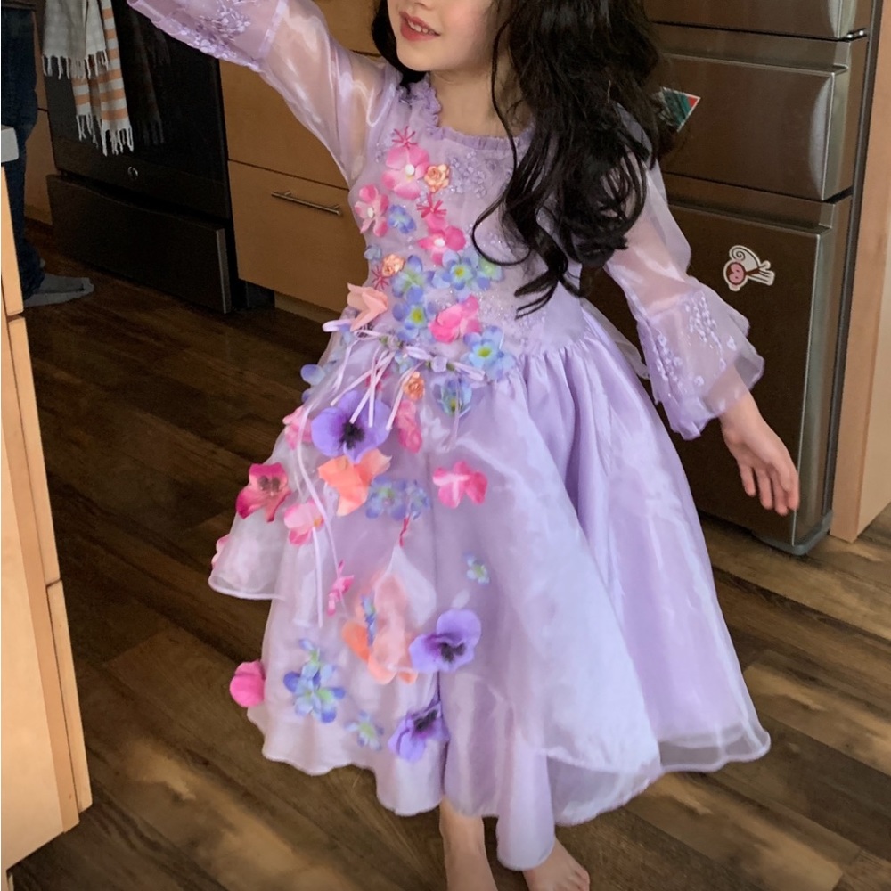 Upcycled Isabela costume Encanto